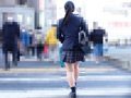 ○○電車＃009 美人系幼○体型なロ●女子●生