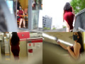 ○○電車 ○○＆ホテル連れ込み＃001 爆乳で巨尻美人