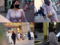○○電車＃040 某百貨店勤務の爆乳巨尻OL