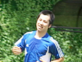 サッカー青年二人の運動場SEX