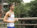 デカマラハーフの陸上青年の泥まみれの山中SEX！