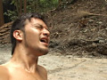 デカマラハーフの陸上青年の泥まみれの山中SEX！