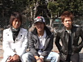 アクシードスター3人の温泉旅！3P乱交♪