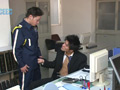 変態銀行員と警備員の秘密の残業
