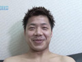 笑顔が可愛い巨根ノンケ初撮りオナニー