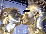 the Mania 塚本鷹生と理一が金色に染まり、掘り合いSEX