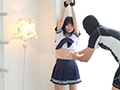 制服姿の人気女優 泉りおんチャンを拘束くすぐりの刑に