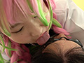 甘●寺蜜璃の極エロの顔舐め＆鼻フェラ＆手コキ！！！