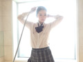 制服美女の泡スプレーでウェット＆メッシー★