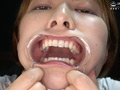 巨大女で舌ベロ舐め咀嚼からの歯・のどちんこ観察！！！