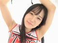 チアガール美女を立ったまま拘束してくすぐってみた
