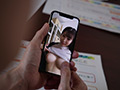 チクハラOL 同僚がノーブラ透け乳首で誘惑してくる