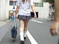 パンティ丸見え！女子○生スカートめくり！