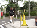 パンティ丸見え！女子○生スカートめくり！