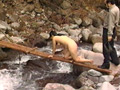○縛若妻 鞭打ち水責め天井吊りアナル嬲り