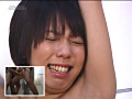 がまん顔と絶叫顔