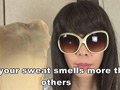 【足のにおい】 生保レディ・足脂で透明化