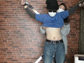 SMルームでノンストップくすぐりの刑にかけられたM男！