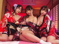 ささやきと舐めテクでとことん焦らす極乳ハーレム遊郭