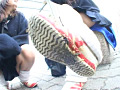 女子○生のくっさい上履き＆上履きフードクラッシュ