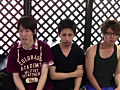 3Pさせてみた。タイプの違った3人の若者