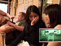 居酒屋で客にバレないように○制SEX3