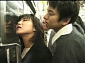 揺れる電車の女 ～まさぐる手、もてあそばれる尻～