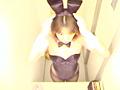 バニーガール（秘）トイレ○撮2