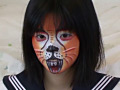Animal Face Painting Girl