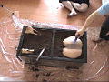 土の中