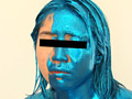 Metallic blue