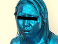 Metallic blue
