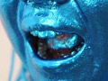 Metallic blue