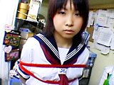束縛 剃毛ブルセラ玩具 千尋18歳