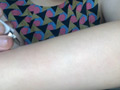 普通の女の子の腕の毛抜き－スマホ自撮り◎高橋みずき