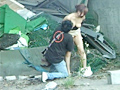 巨乳女は痴○多発地帯でヤられるか？