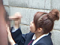 ラブラブ女子○生の校内イチャつき手コキをのぞく