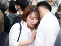 ワザと満員電車でエロ尻を押しつけオナニー つばさ