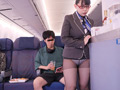 いいなり爆乳CA 弱みを握られた客室乗務員