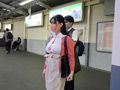 マスク越しのキスは最高の前戯！美淑女に密着したら