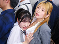 背後からネチョいコネくり手マンで誘惑する性欲レズ女