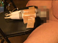 ダブル電マ男根挟み固定長時間放置○問