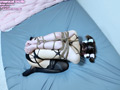 セクシーな小猫を捕縛 Black Silk Restraint