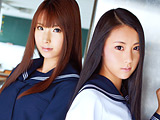女子○生レズバトル 橘ひなたVSあずみ恋