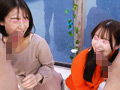 仲良し女友達2人組がノーハンドフェラ早抜きチャレンジ