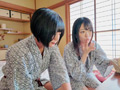 温泉旅行で友達から初めてのレズビアンに目覚めた2人