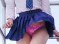 超ミニスカ女子○生爆風パンチラ5