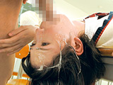 女子○生逆さイラマ体験 子宮と喉奥でデカチンくわえ込む
