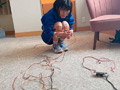 通電ワイヤーショック洗○実験 佐野なつ