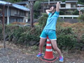 露出尻穴調○ ～バドミントン部のエース～ 若月まりあ
